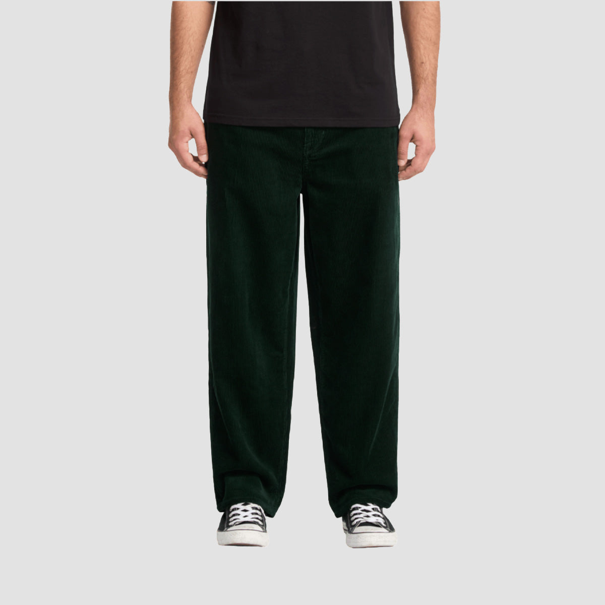 Volcom Billow Tapered Cord Pants Scarab