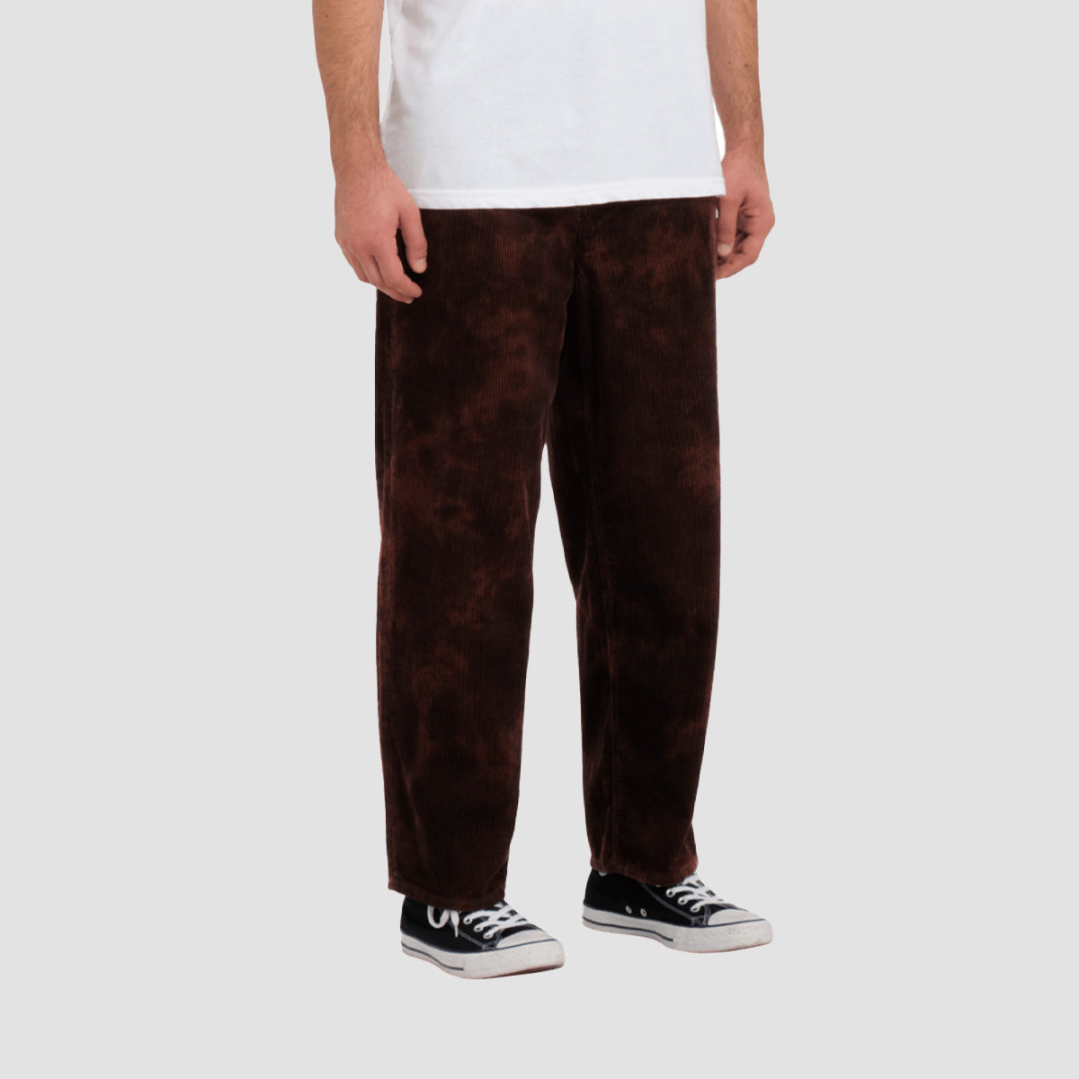 Volcom Billow Tapered Corduroy  Pants Bitter Chocolate