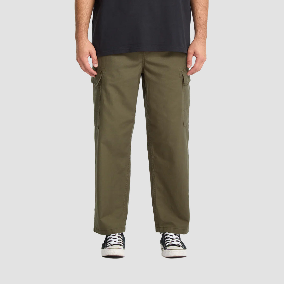 Volcom Billow Tapered EW Cargo Pants Sage Leaf