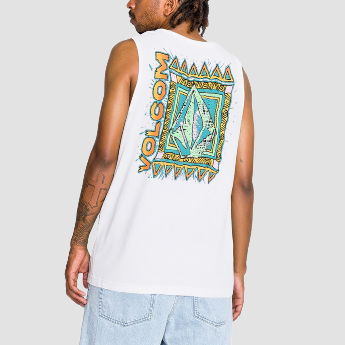 Volcom Bodie Tank Top Vest White