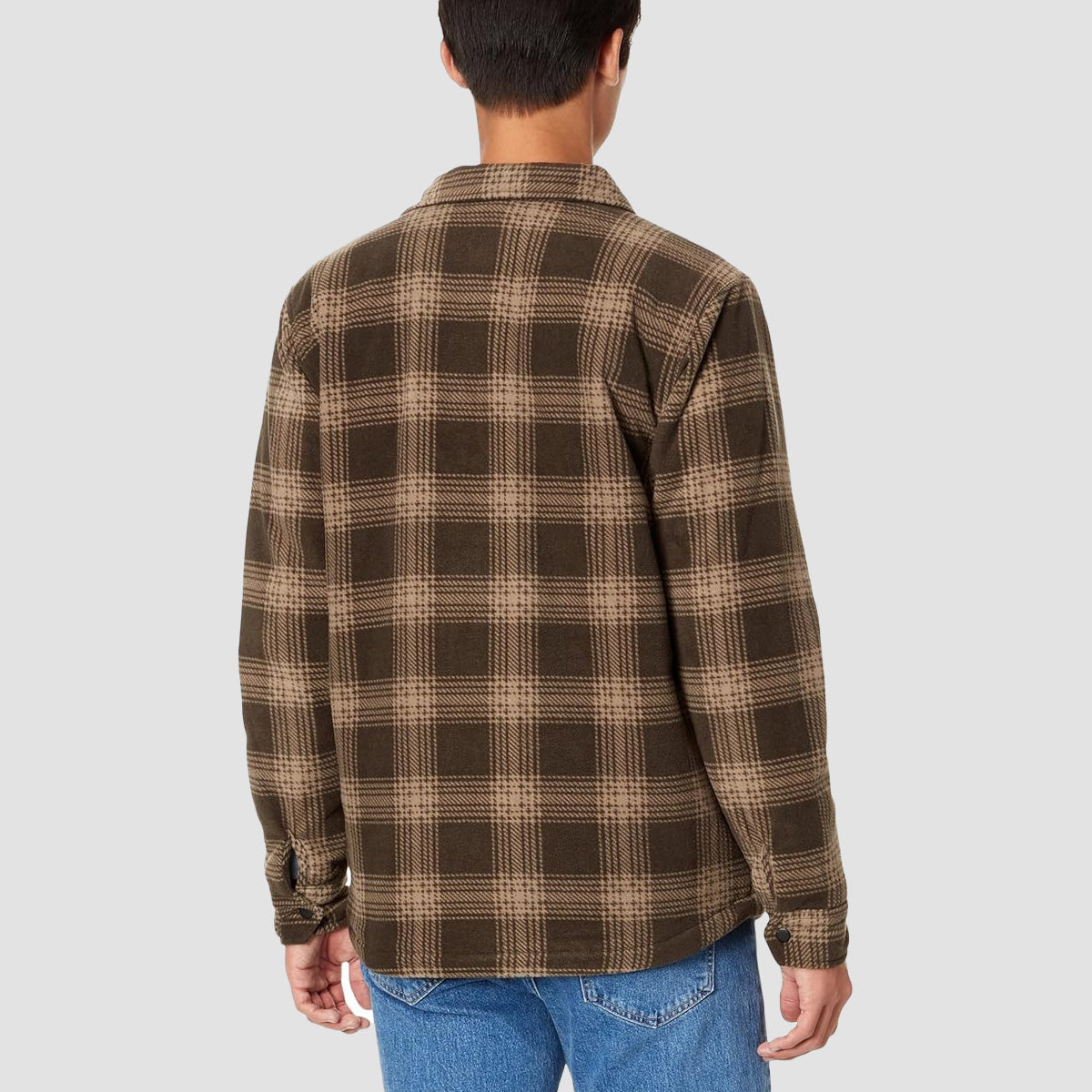 Volcom Bowered Fleece Longsleeve Over Shirt Wren