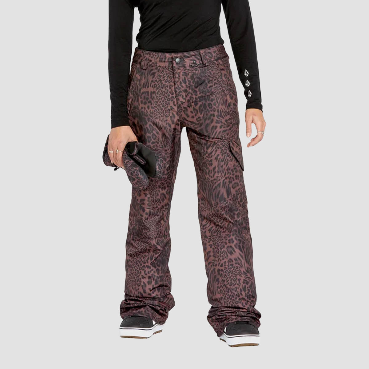 Volcom Bridger Ins Snow Pants Leopard - Womens