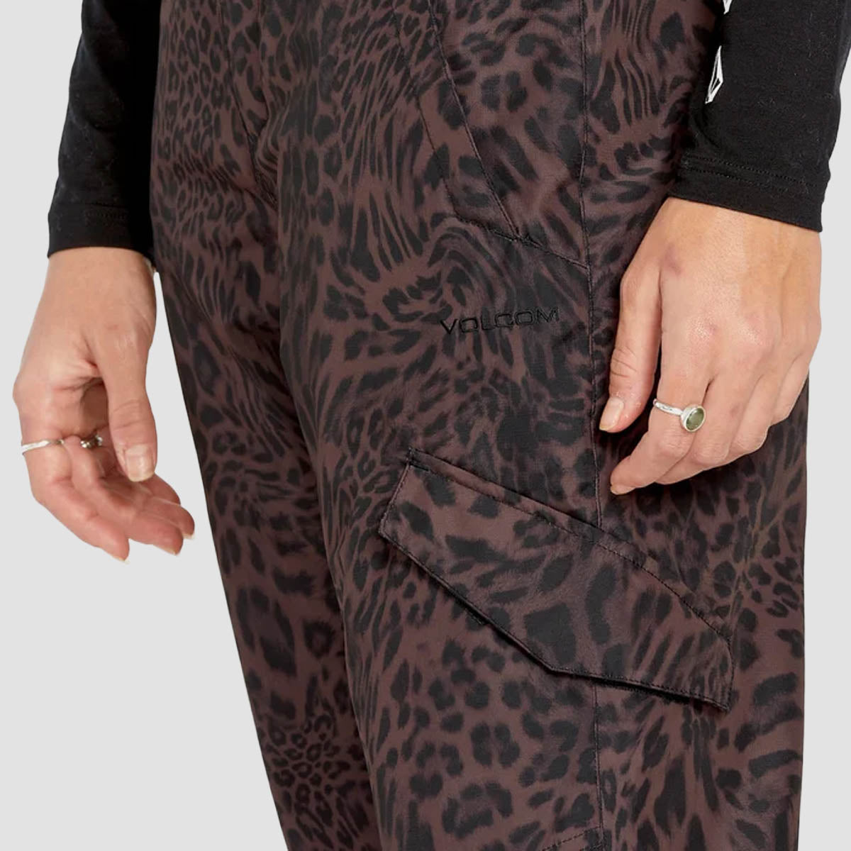 Volcom Bridger Ins Snow Pants Leopard - Womens