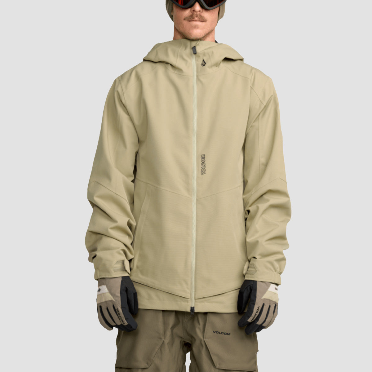 Volcom Brighton 15K Full Zip Snow Jacket Moss Green