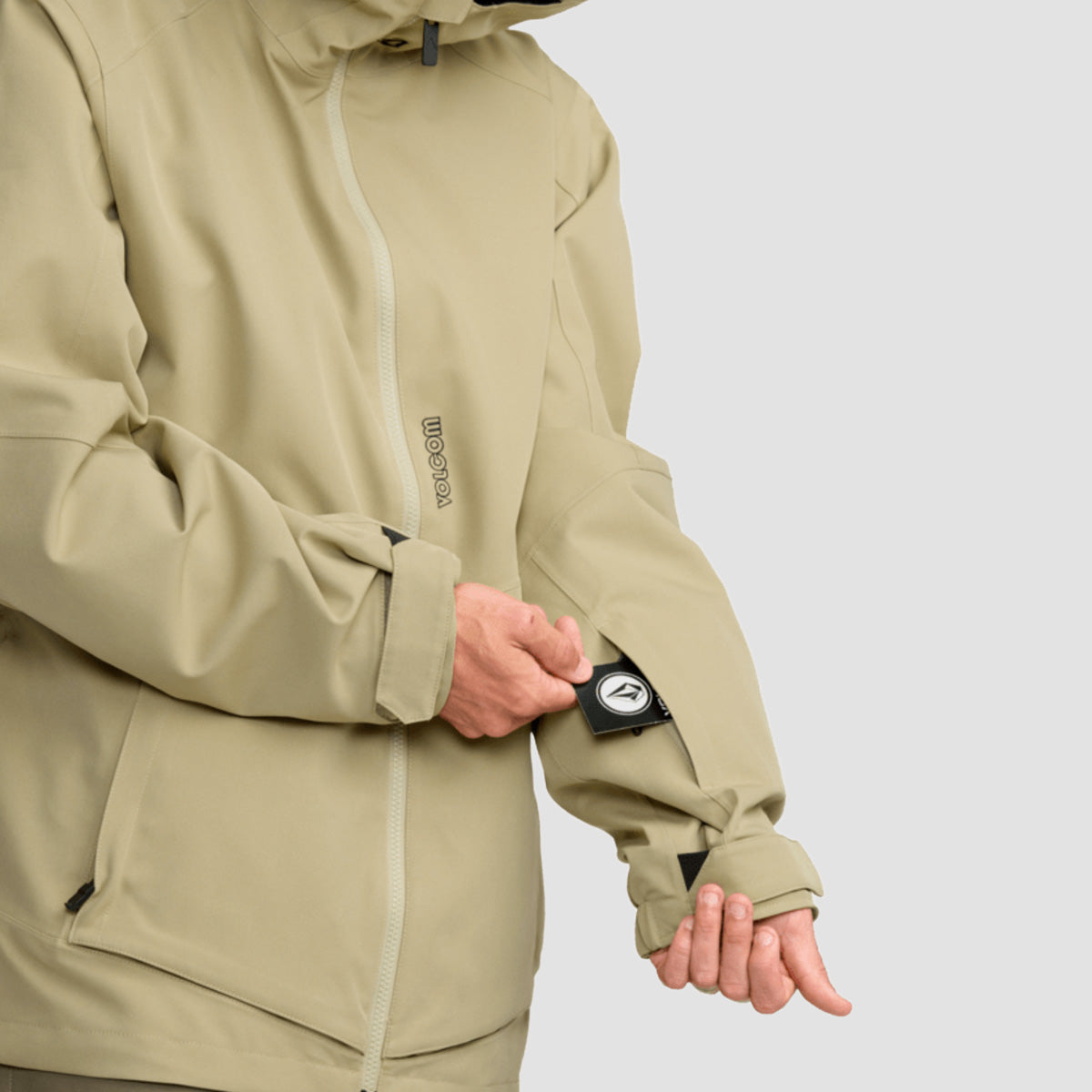 Volcom Brighton 15K Full Zip Snow Jacket Moss Green
