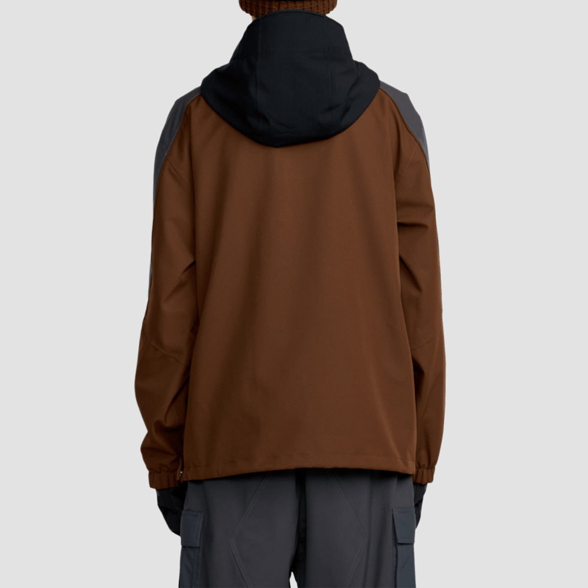 Volcom Brighton 15K Pullover Snow Jacket Brown