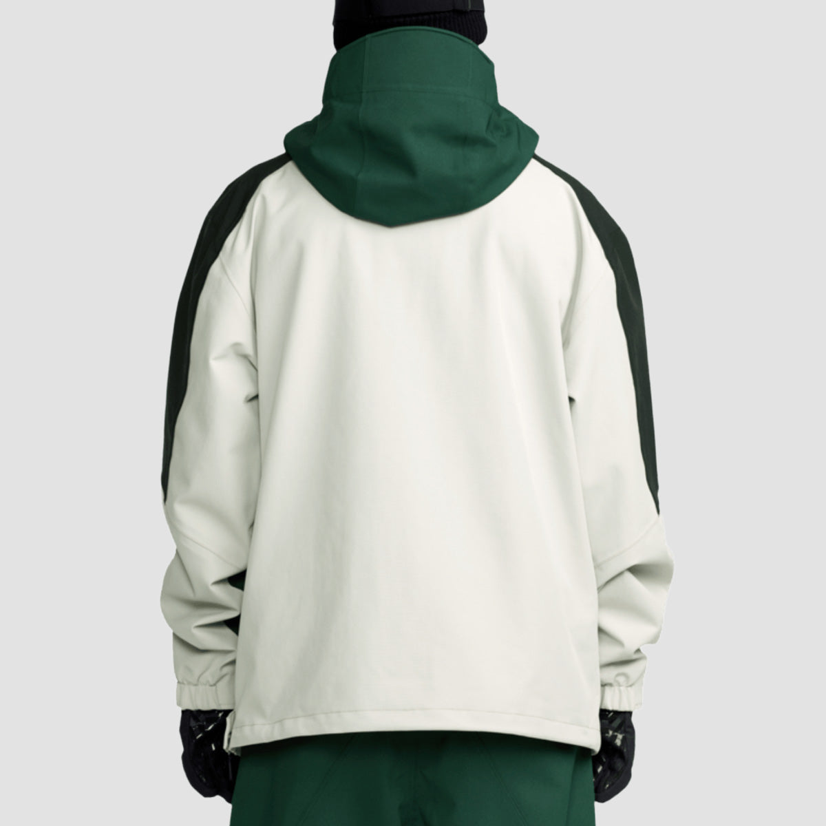 Volcom Brighton Pullover 15K Snow Jacket Stone