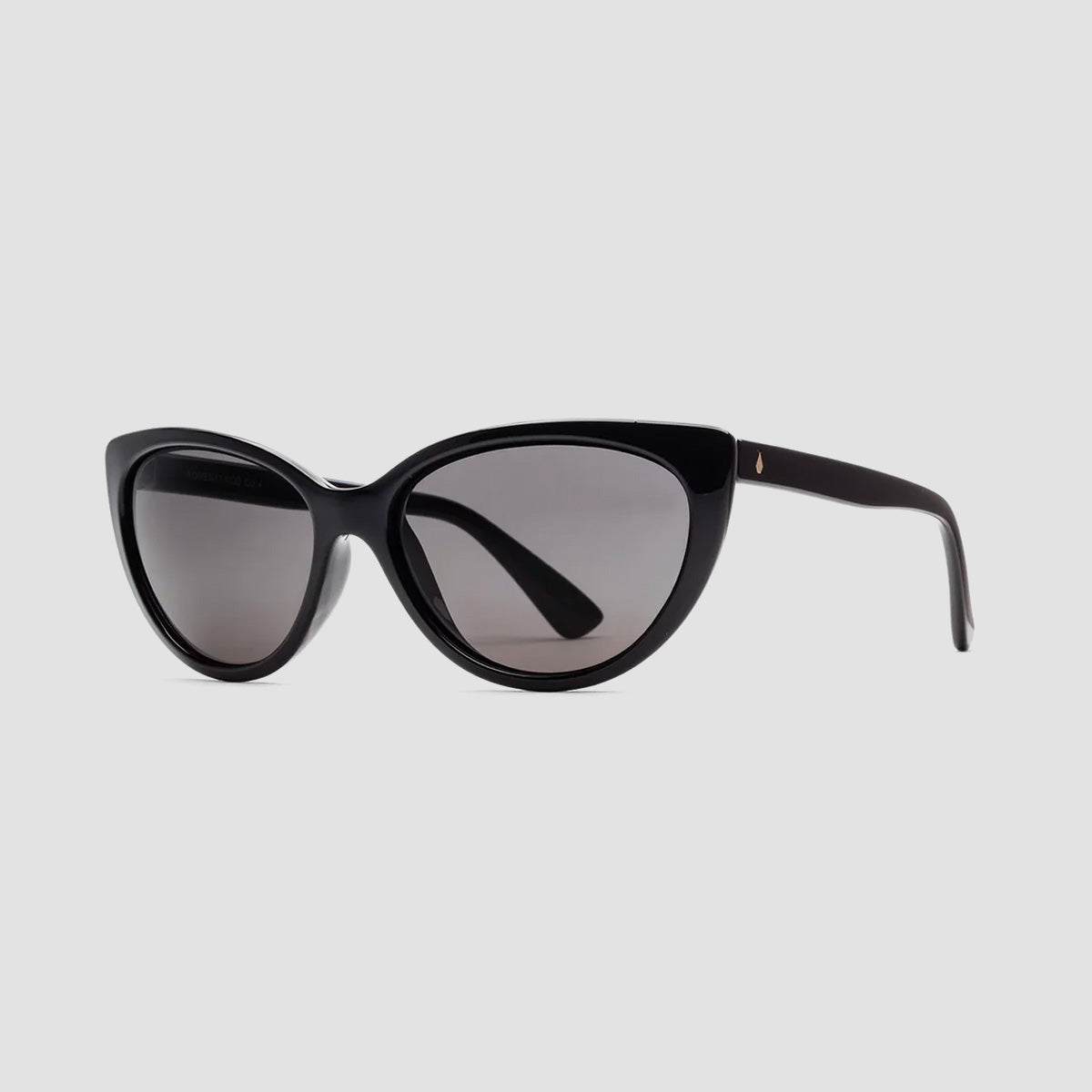 Volcom Butter Sunglasses Gloss Black/Grey - Womens