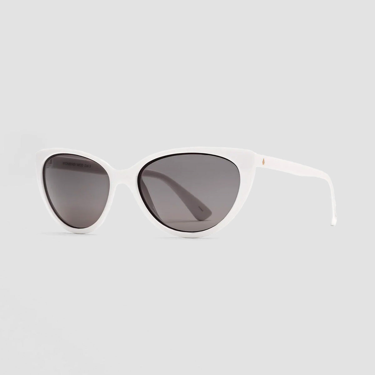Volcom Butter Sunglasses Gloss White/Grey - Womens