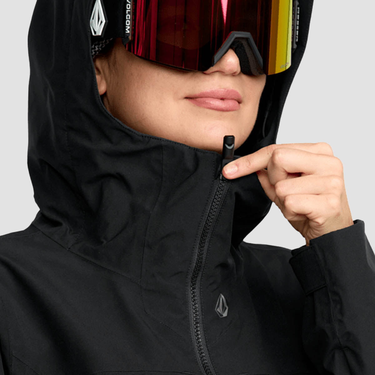 Volcom Cloudbreaker Stretch 30K Snow Jacket Black - Womens