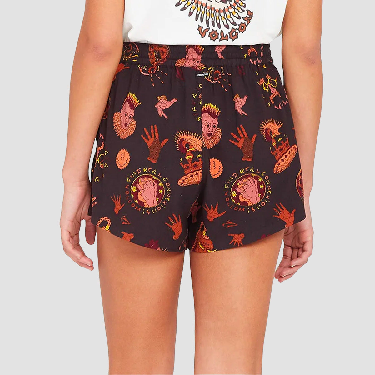 Volcom Connected Minds Shorts Black - Womens