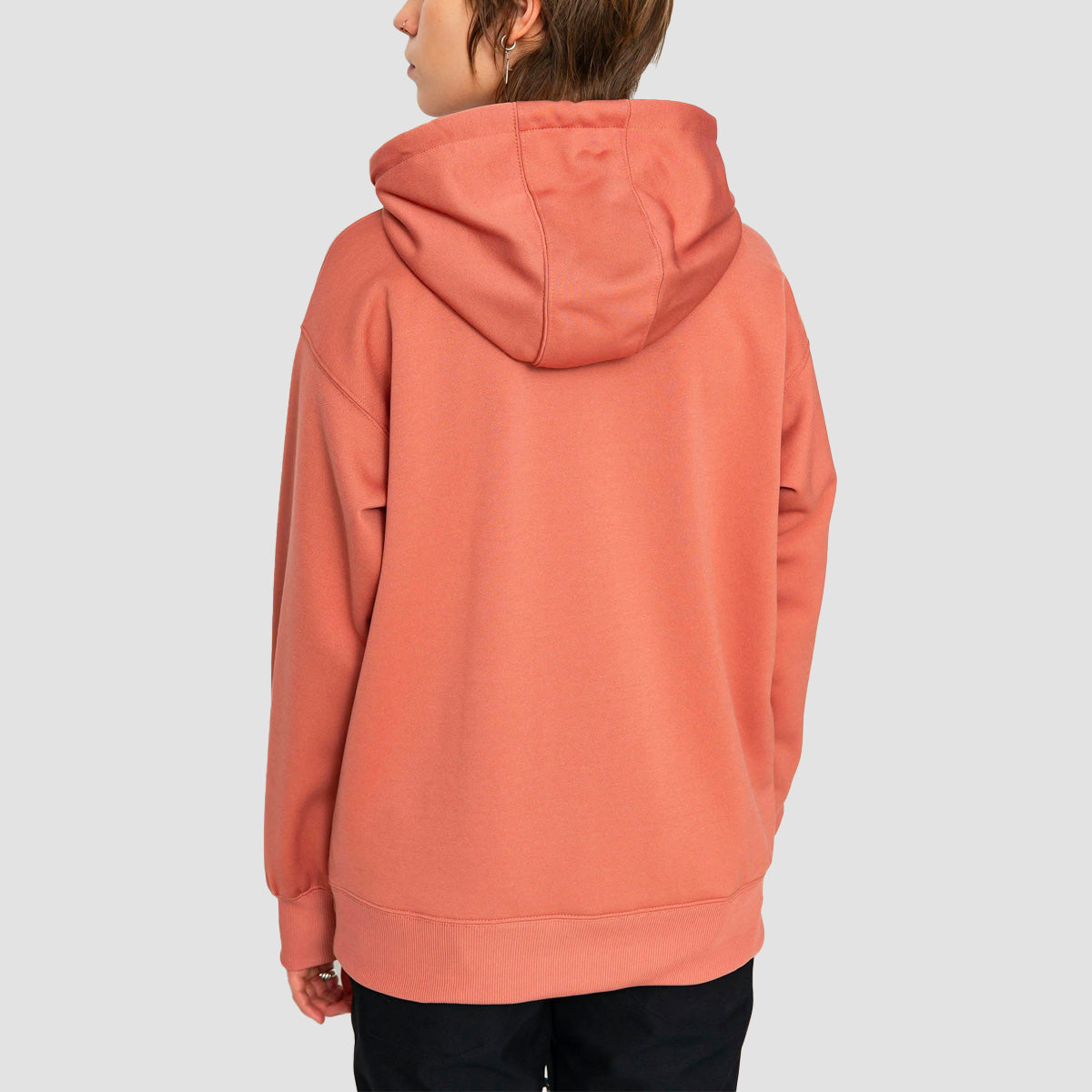 Volcom Core Hydro Pullover Snow Hoodie Earth Pink - Womens