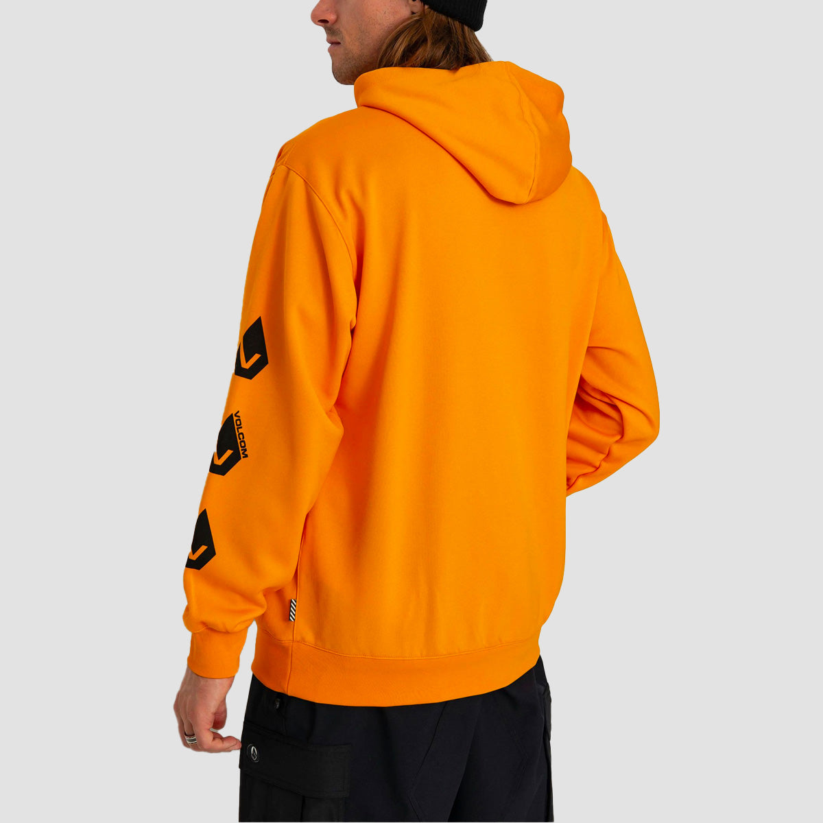Volcom Core Hydro Pullover Snow Hoodie Gold
