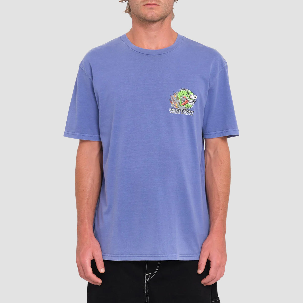 Volcom Crazee Wheel PW T-Shirt Ballpoint Blue