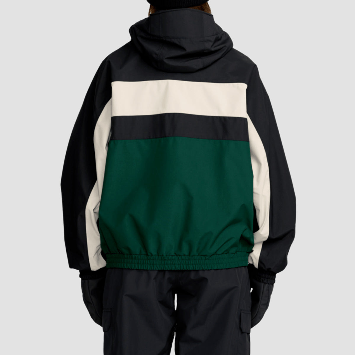 Volcom DLM 20K Snow Jacket Black Green - Womens