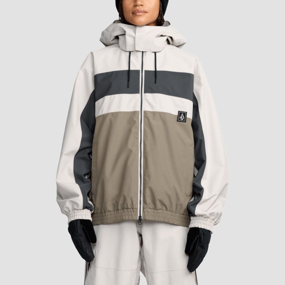 Volcom DLM 20K Snow Jacket Stone - Womens