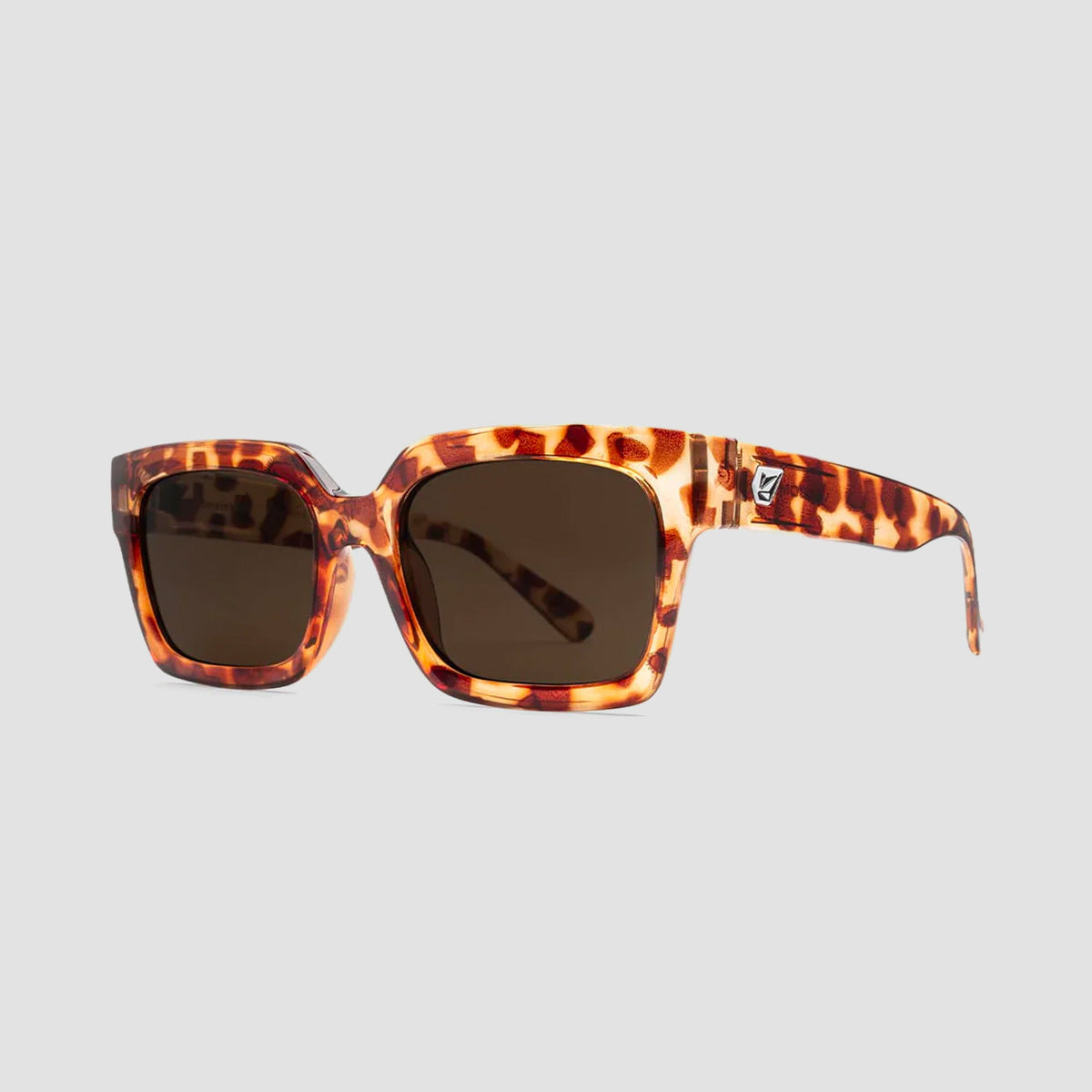 Volcom Domeinator Sunglasses Polka Tort/Bronze - Womens