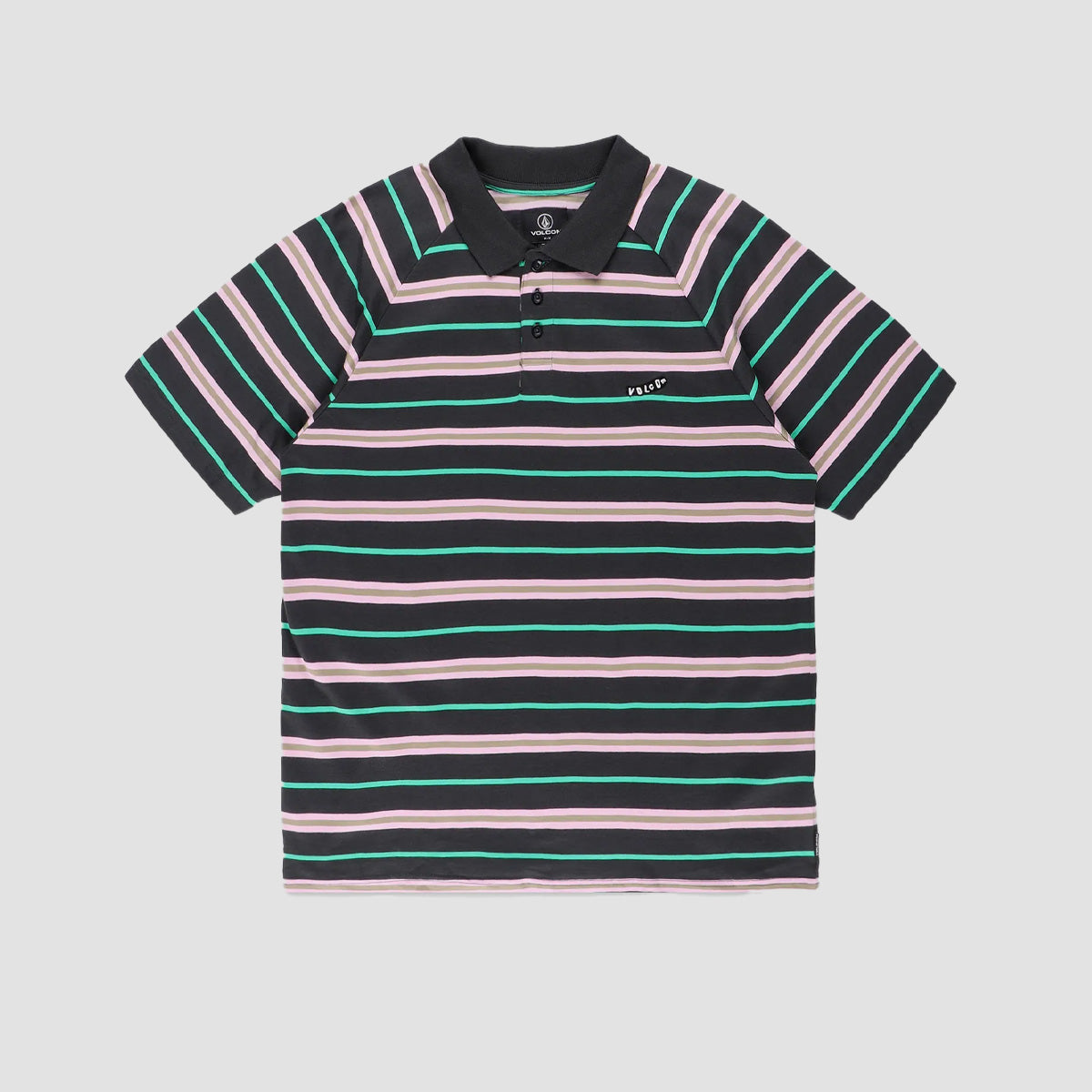Volcom Edges Polo Shirt Stealth