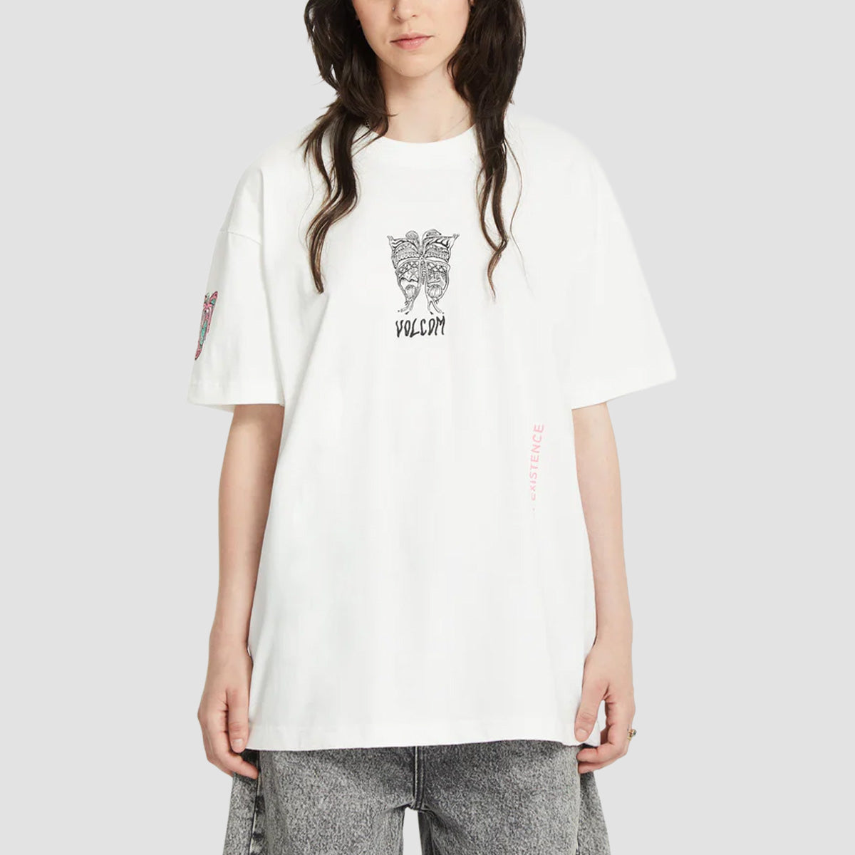 Volcom FA Alix 3 T-Shirt Star White - Womens