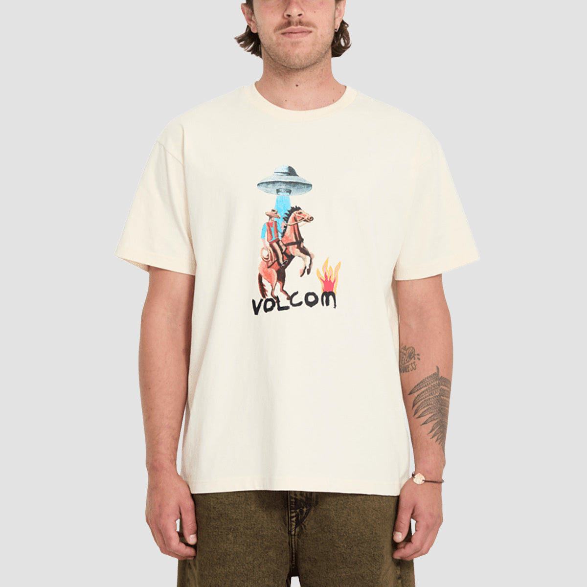 Volcom FA Mickey Mason 1 T-Shirt Dirty White