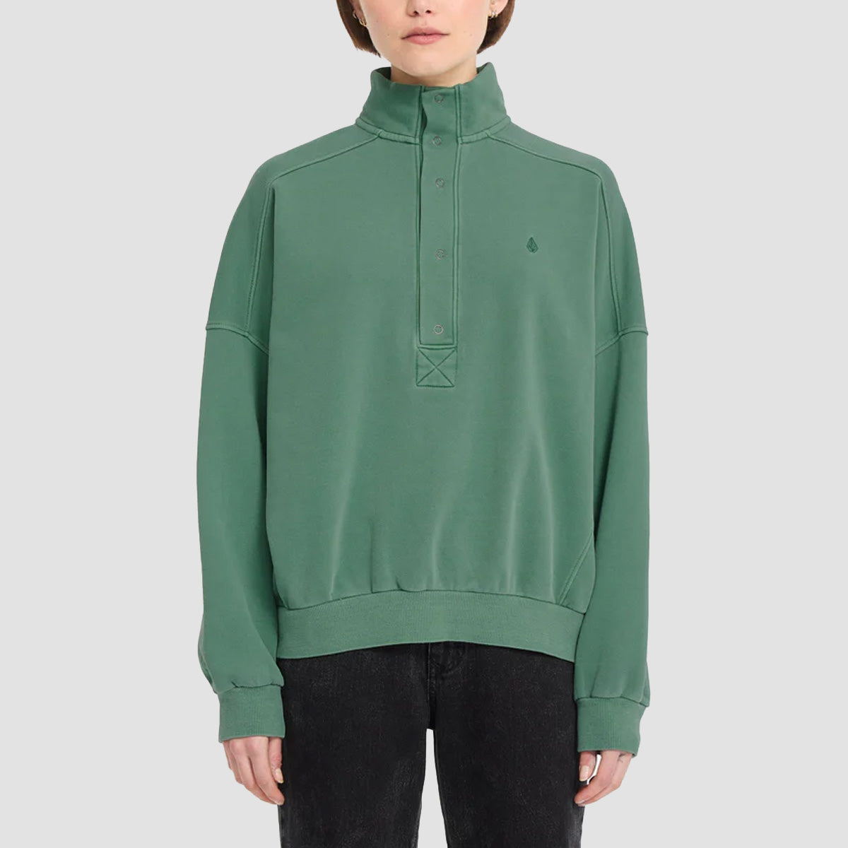 Volcom FA Mickey Mason Pullover Hoodie Evergreen - Womens
