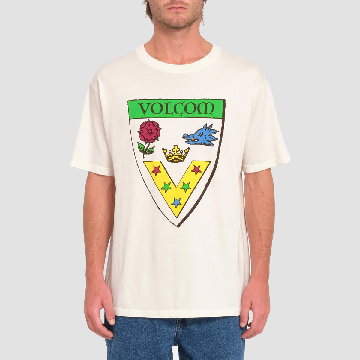 Volcom Fergadelic T-Shirt Off White