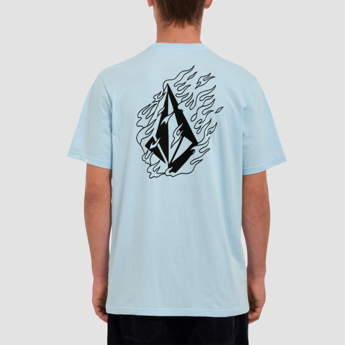 Volcom Firefight T-Shirt Misty Blue