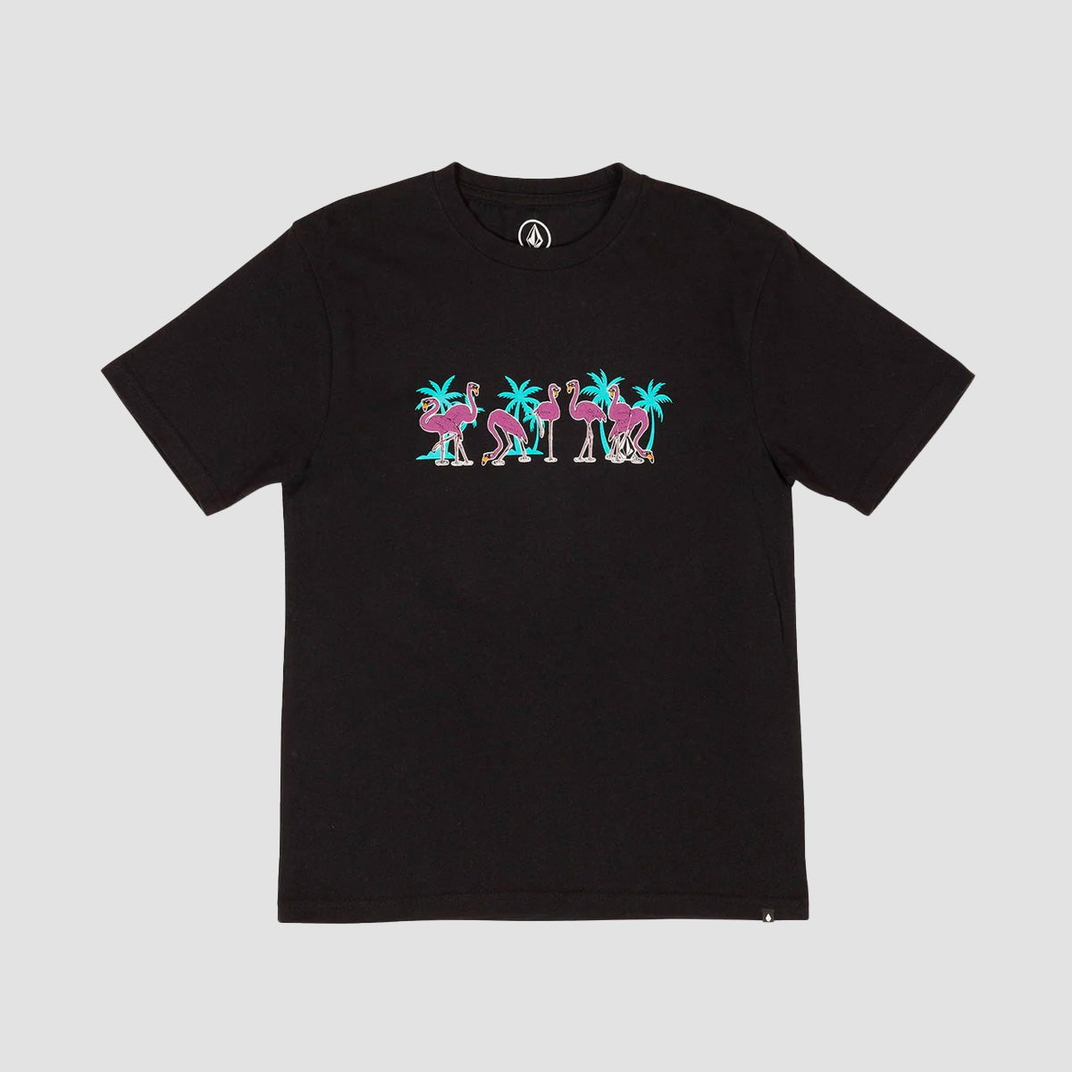 Volcom Flamingbros T-Shirt Black - Kids