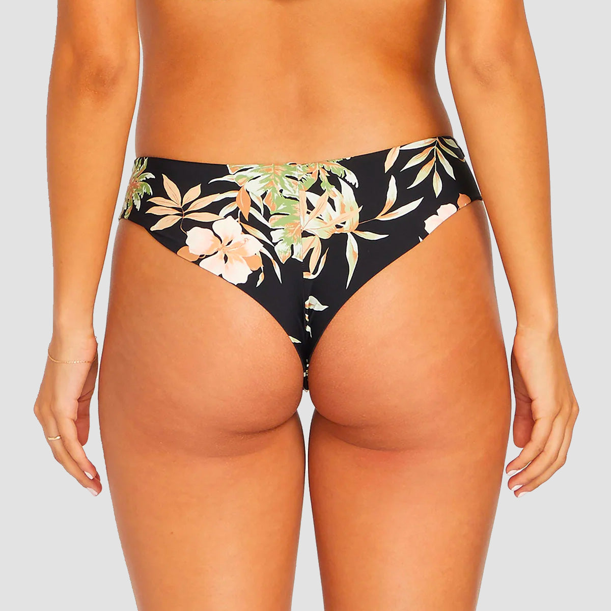 Volcom For The Tide Cheekini Bikini Bottom Black Combo - Womens