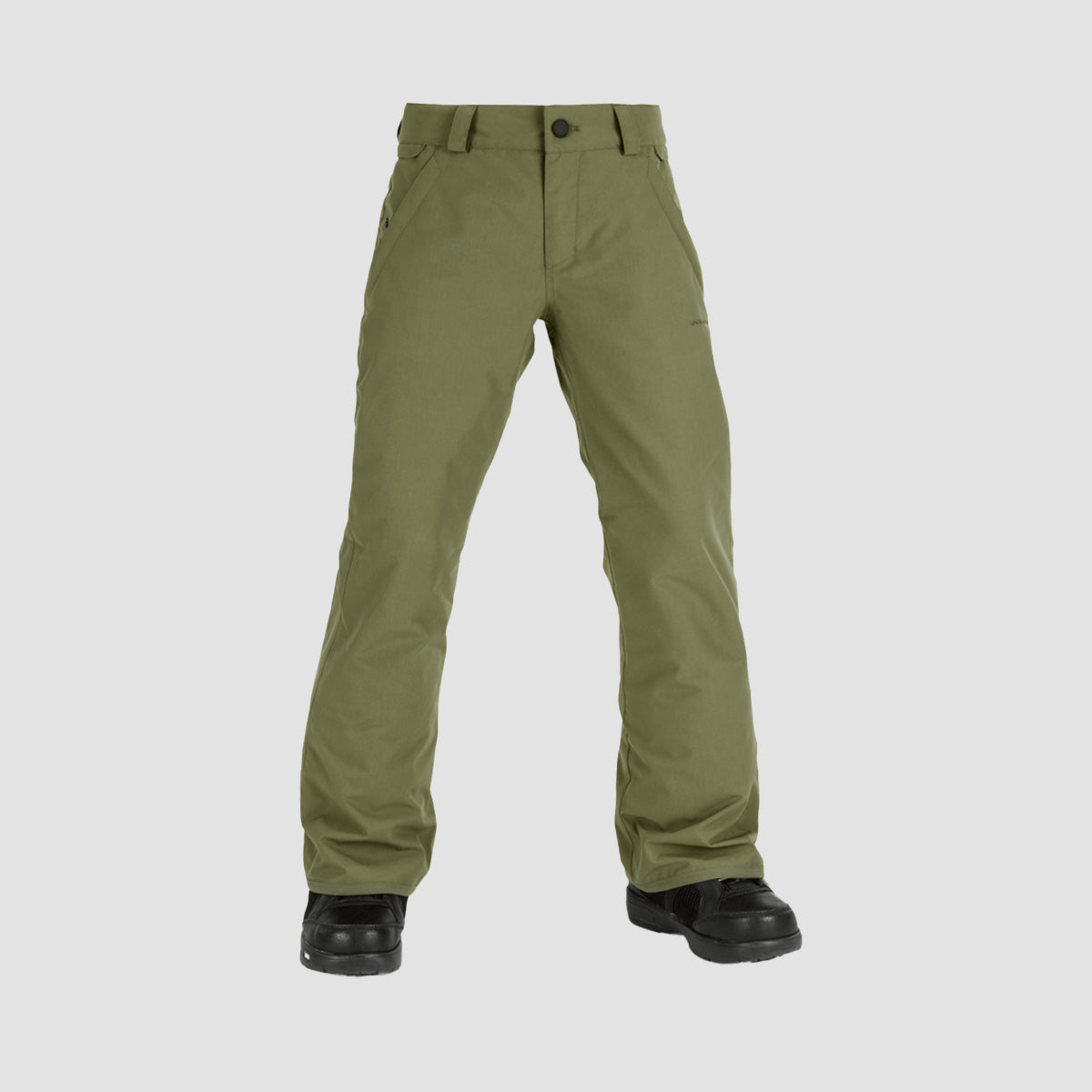 Volcom Freakin Chino Youth Ins Snow Pants Military - Kids