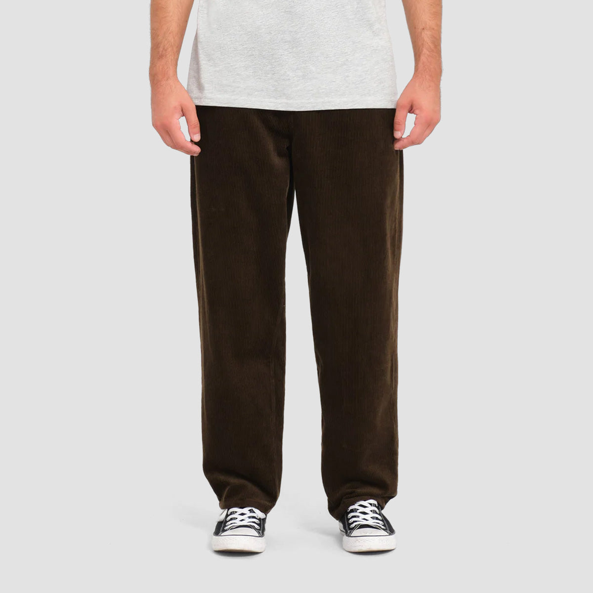 Volcom Freazy Loose EW Pants Dark Brown