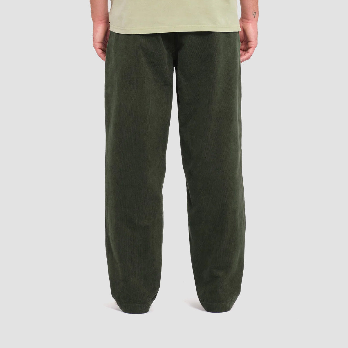 Volcom Frickin Loose Tapered Cord Pants Squadron Green