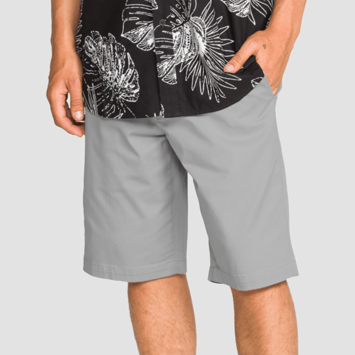 Volcom Frickin Modern Stretch 21" Shorts Tower Grey