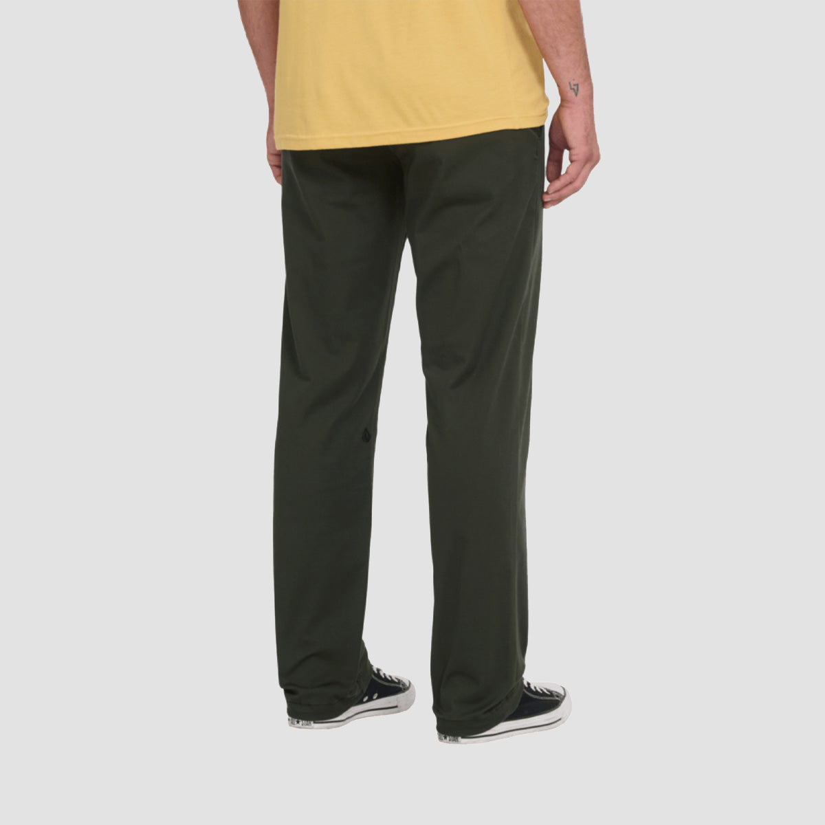 Volcom Frickin Modern Stretch Chino Pants Rinsed Black