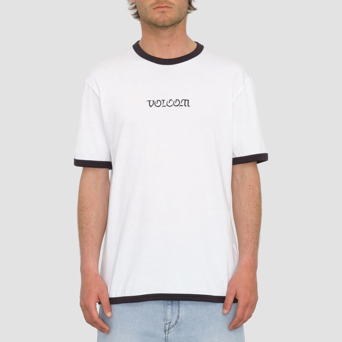 Volcom Fullring Ringer T-Shirt White