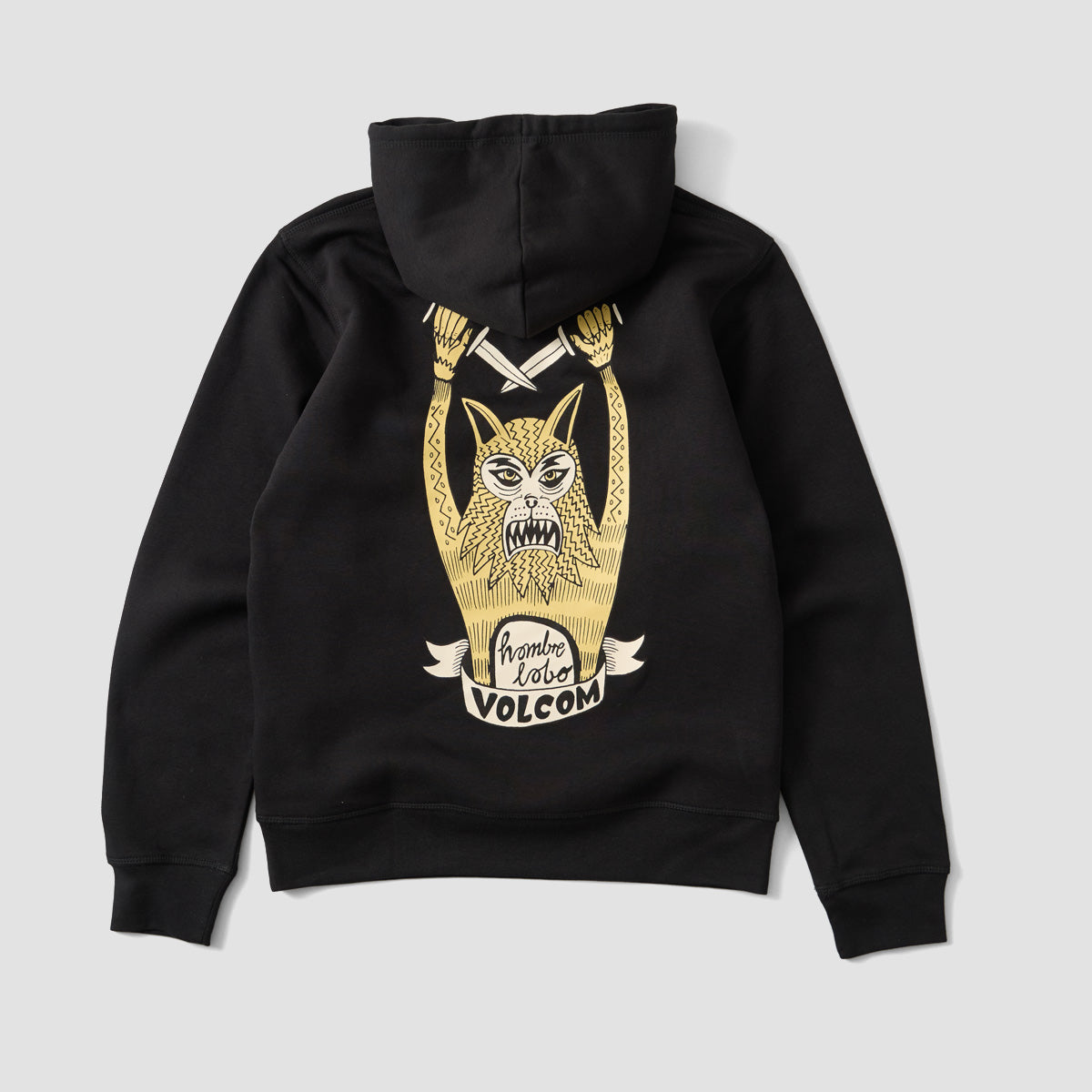 Volcom Gasp High Pullover Hoodie Black