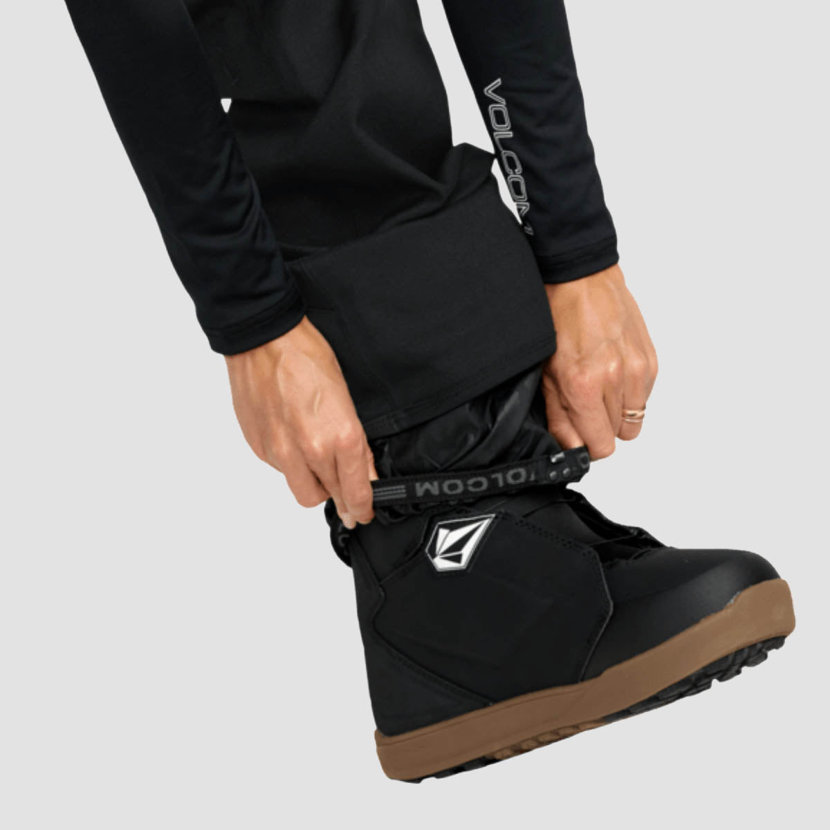Volcom Genus Stretch 15K Snow Pants Black - Womens