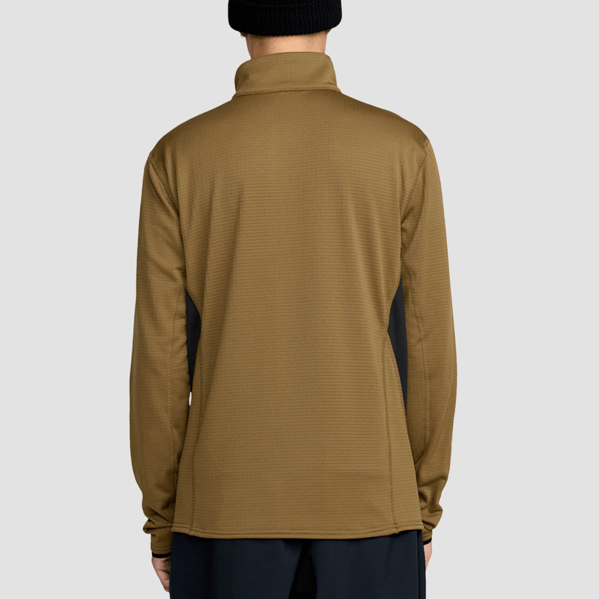 Volcom Gridlock Mock Neck Sweatshirt Bronze