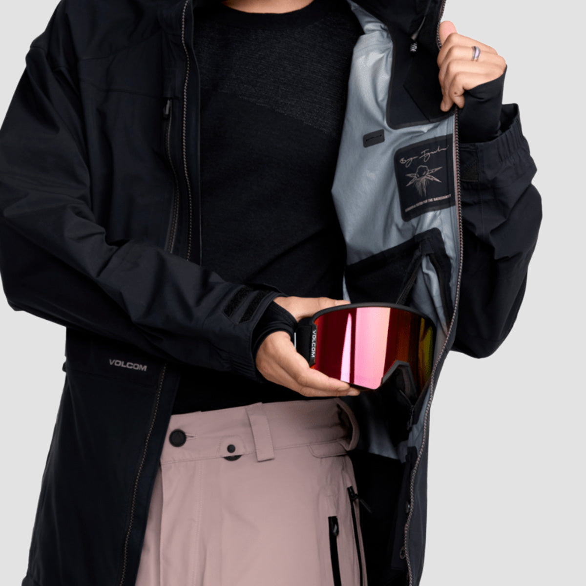 Volcom Guch Stretch Gore-Tex Snow Jacket Black
