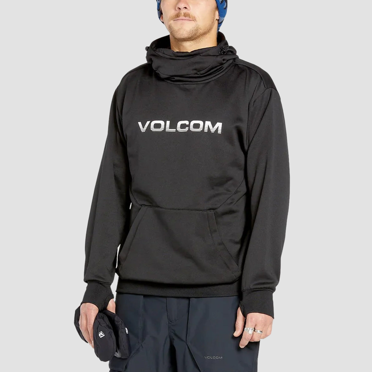 Volcom Hydro Riding Snow Pullover Hoodie Black