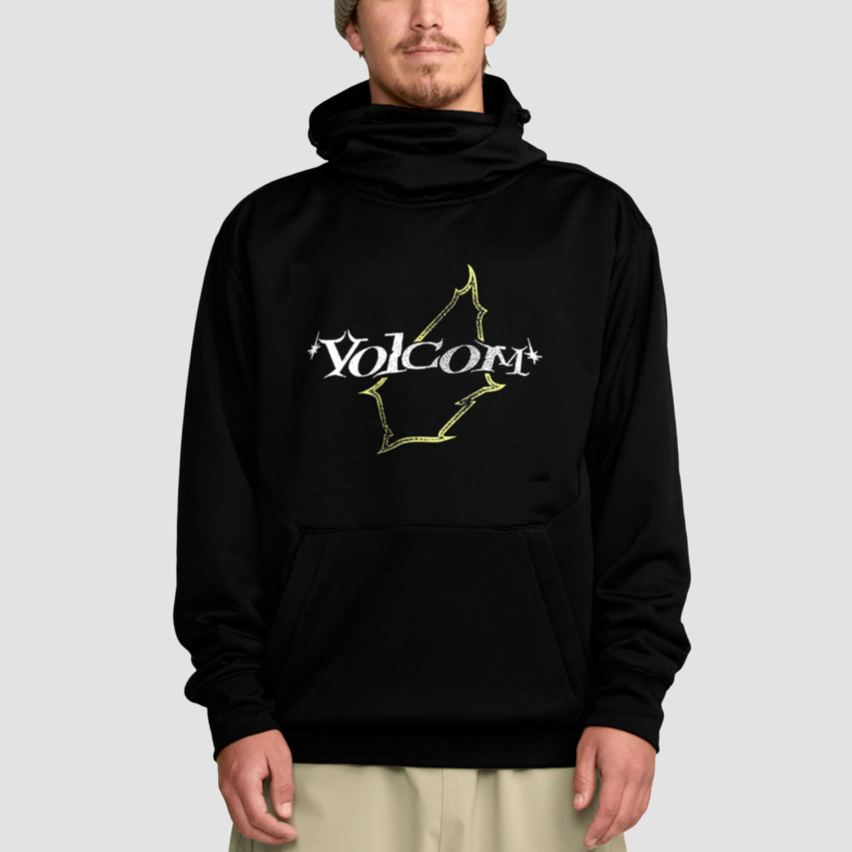 Volcom Hydro Riding Snow Pullover Hoodie Black