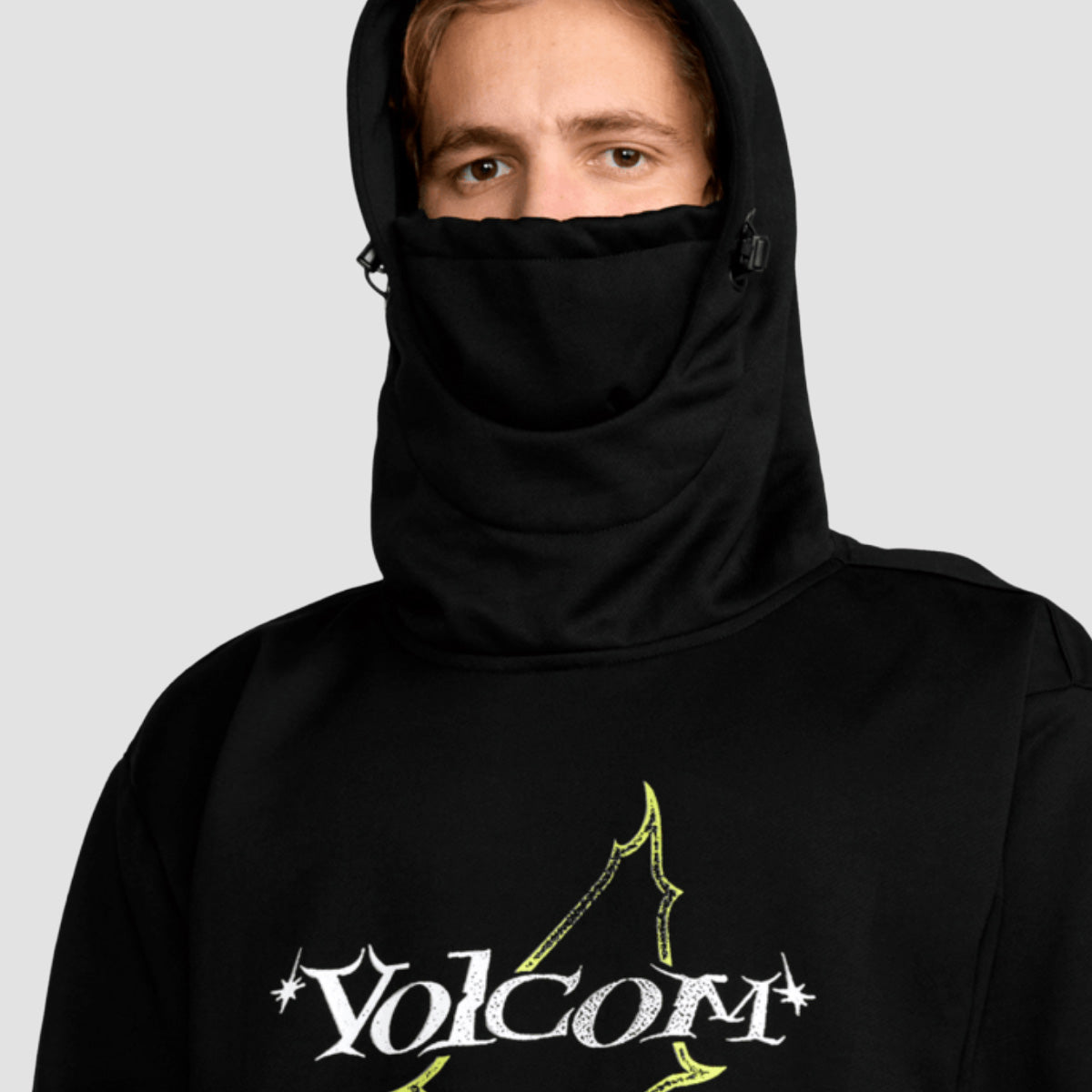 Volcom Hydro Riding Snow Pullover Hoodie Black