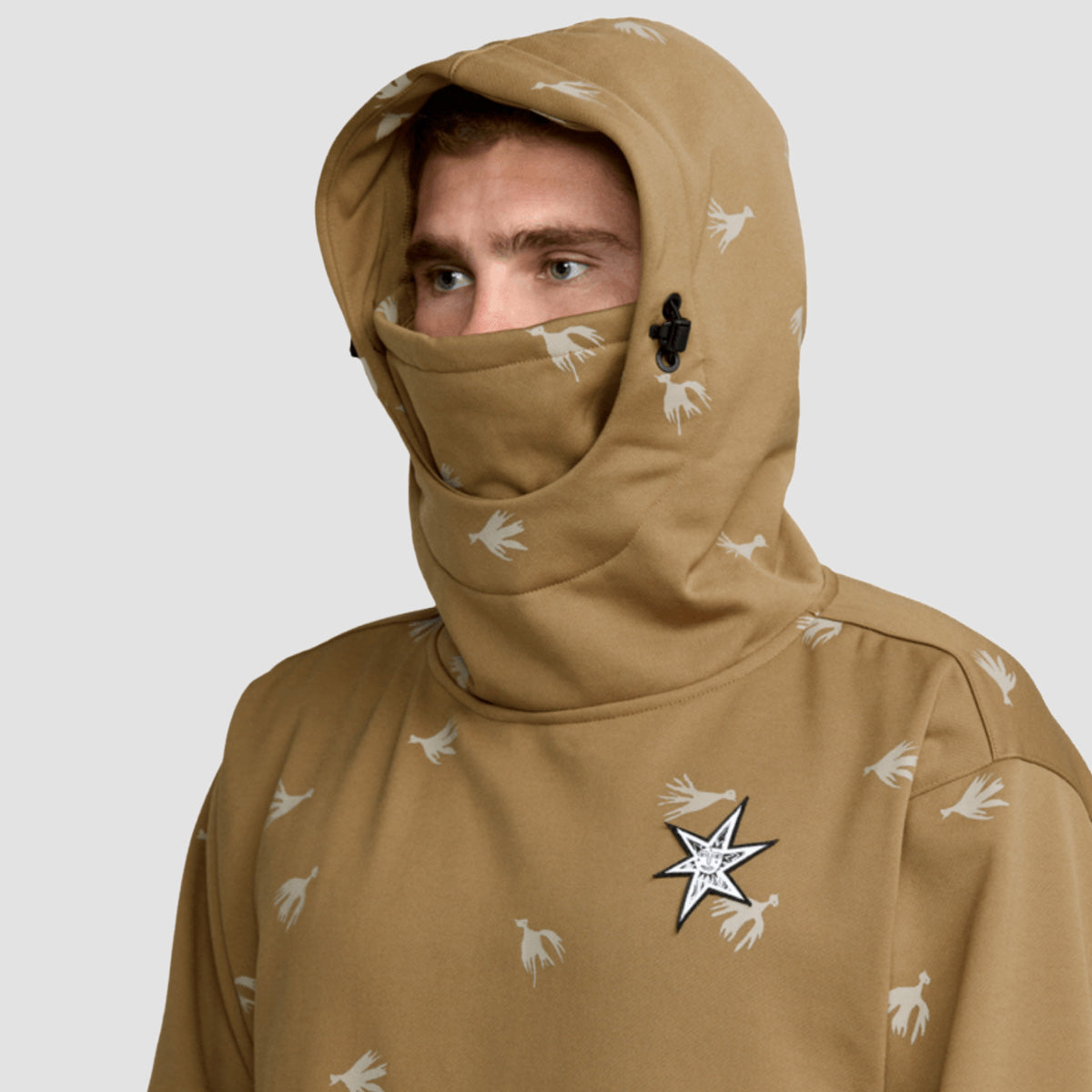 Volcom Hydro Riding Snow Pullover Hoodie Bronze