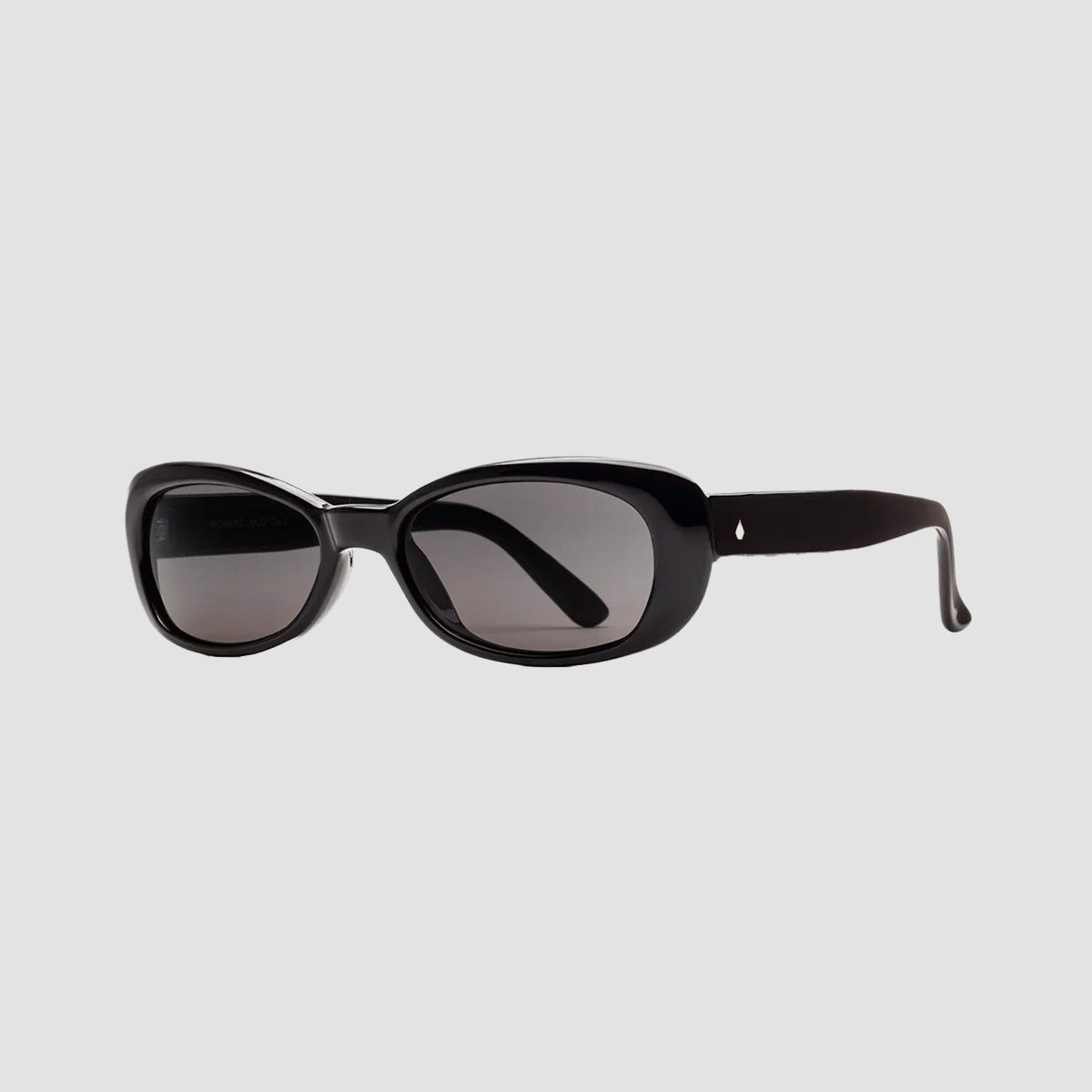 Volcom Jam Sunglasses Gloss Black/Grey - Womens