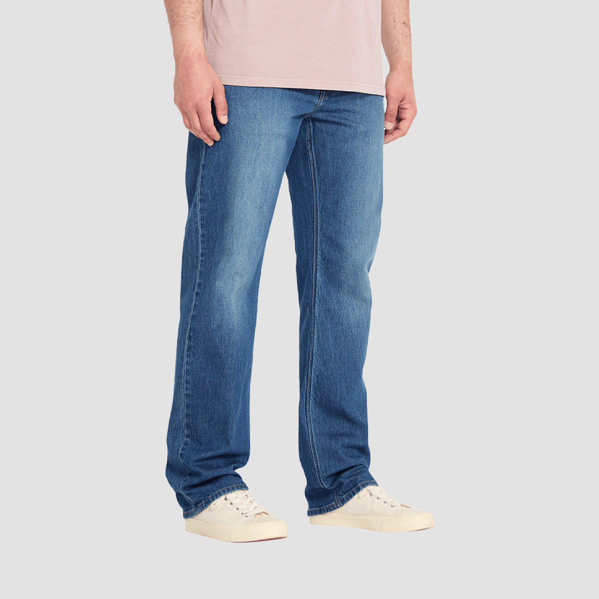 Volcom Kinkade Regular Fit Jeans Park Blue