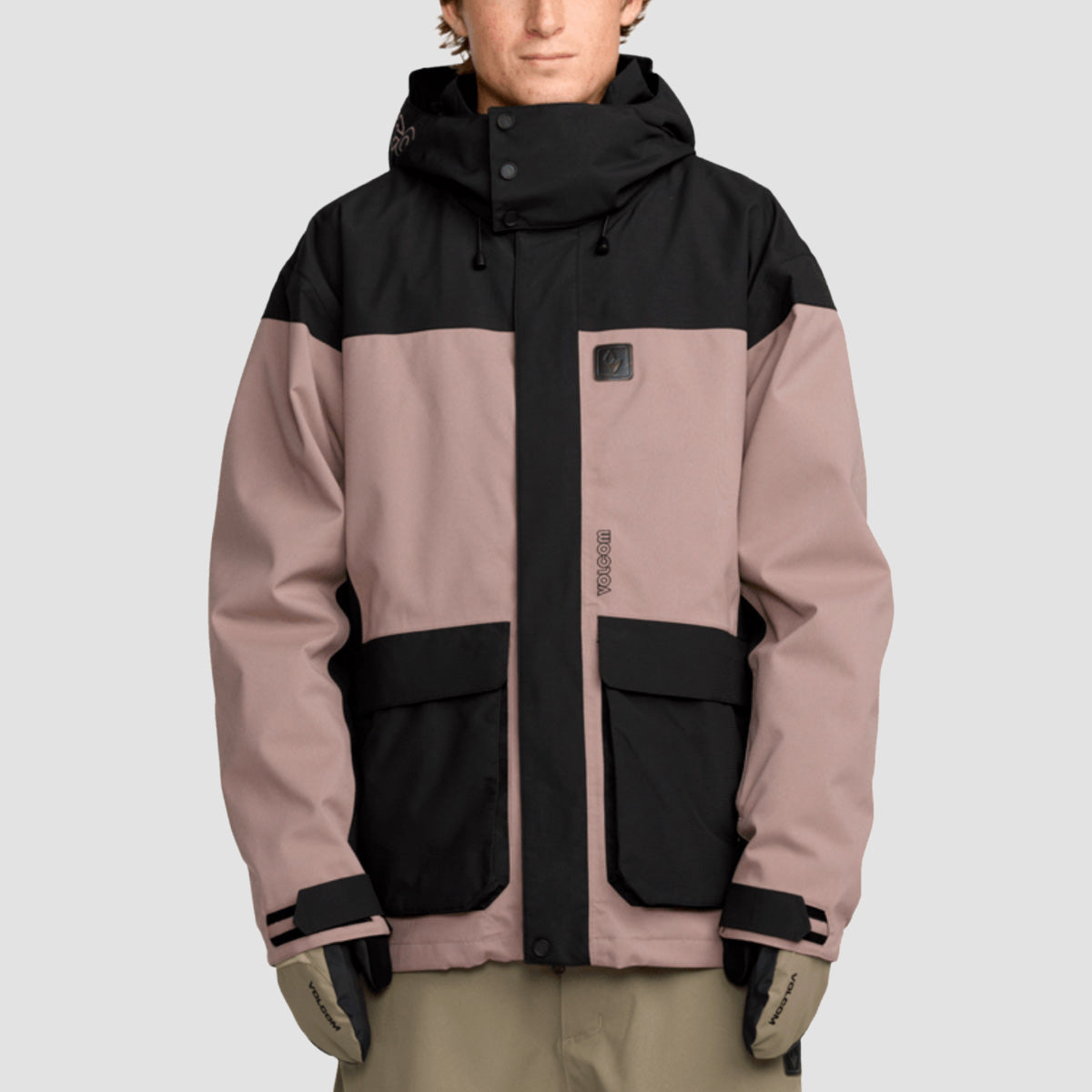 Volcom Kleveland 15K Snow Jacket Mauve