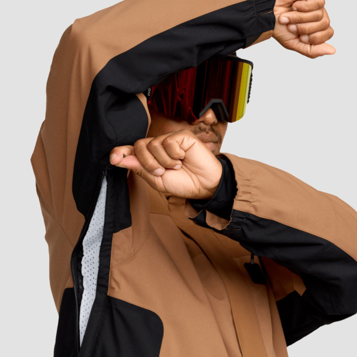 Volcom Kleveland 15K Snow Jacket Terra Brown