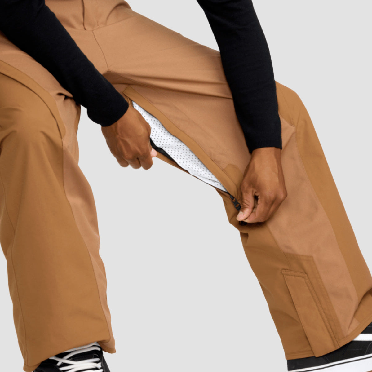 Volcom Kleveland 15K Snow Pants Terra Brown