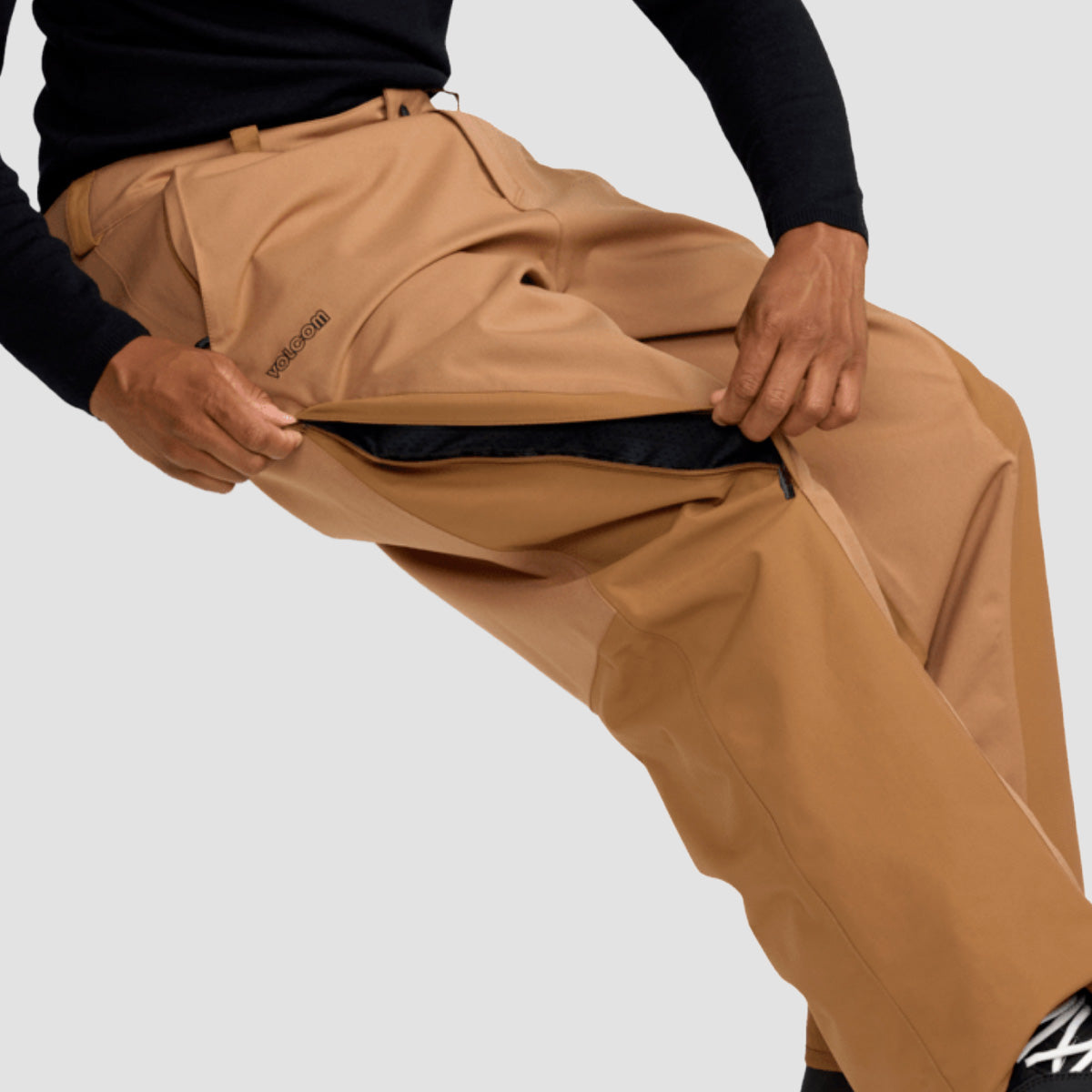 Volcom Kleveland 15K Snow Pants Terra Brown