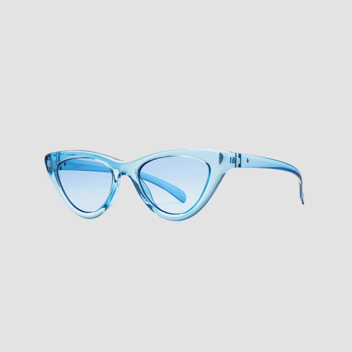 Volcom Knife Sunglasses Crystal Sky/Blue - Womens